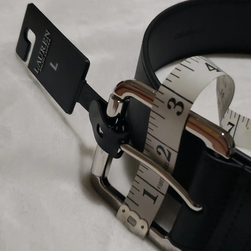 Lauren Ralph Lauren‎ Women's leather Belt. Size L (black).